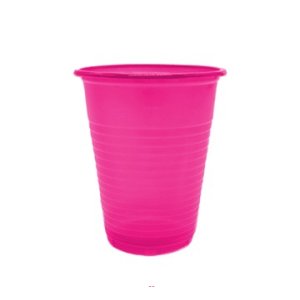 Vasos plásticos fucsia (50PCS 200ML)