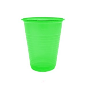 Vasos plásticos lima (50PCS 200ML)