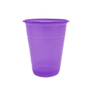 Vasos plásticos morado (50PCS 200ML)