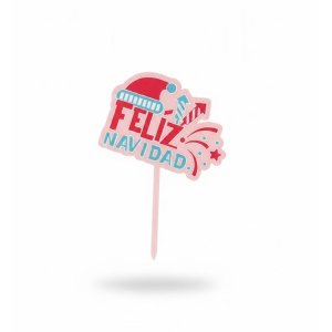 TOPPER NAVIDAD SFELIZ