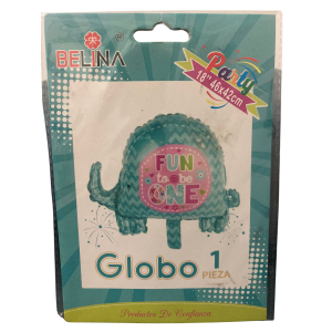 Globo foil elefante celeste baby shower