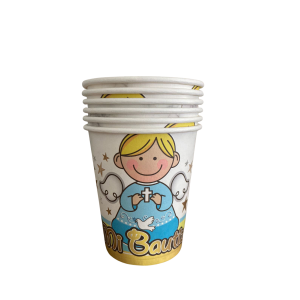 Vaso celeste mi bautizo party