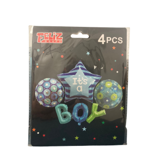Set foil it's boy 4 pcs