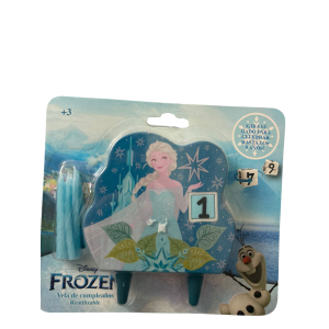Vela reutilizable frozen