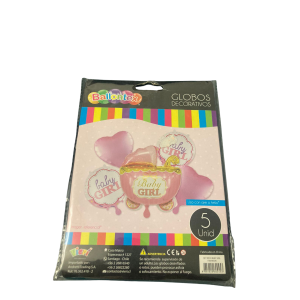 SET GLOBO BABY GIRL X5 PCS VIERI