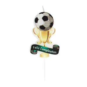 VELA COPA PELOTA FUTBOL FC MP