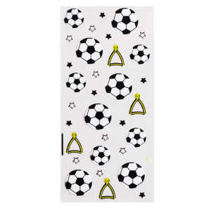 BOLSA DULCE  12 UNID FUTBOL TRANSPARENTE MP