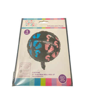 GLOBO FOIL REVELACION 45CM PARTY