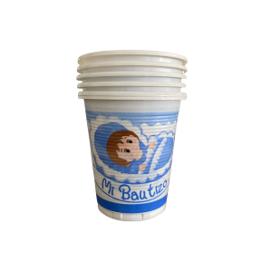 Vasos bautizo niño (6PCS)