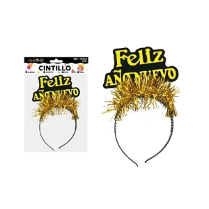 CINTILLO FLECOS DORADO FAN MP