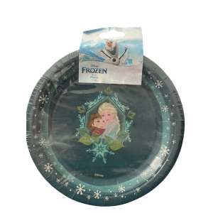 PLATOS FROZEN 18CM 10 UNID
