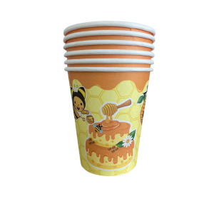 VASO POLIPAPEL ABEJITA 6 UNID BELINA