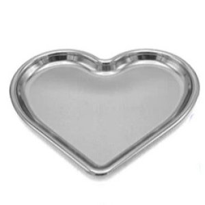 PLATO CORAZON PLATA X6 BELINA