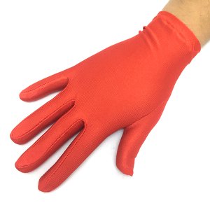 GUANTE LISO 21CM ROJO