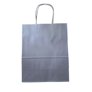 BOLSA DE PAPEL BLANCA 21X27 MPA