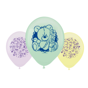 GLOBO IMPRESO BABY SHOWER R9 12UNID PART