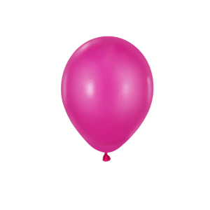 GLOBO LISO 25CM FUCSIA OSCURO 50 UNID MP