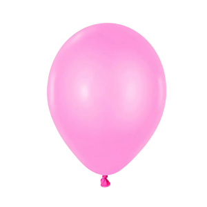 GLOBO LISO 25CM ROSADA  50 UNID MP