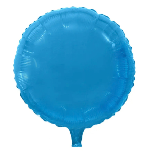 GLOBO REDONDO CELESTE 18 PULG BE