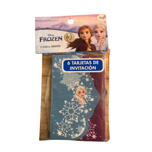 INVITACIONES FROZEN X 6