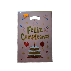 BOLSA DULCE FC 17X25CM ROSADA 10 UNID MPA