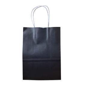 BOLSA DE PAPEL NEGRO 16x21 MP
