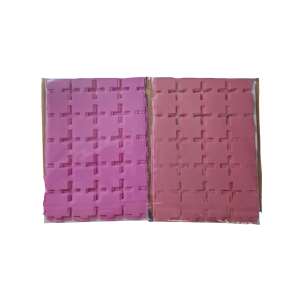 CORTINA PASTEL CUADRO ROSADA MPA