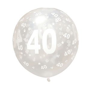 GLOBO X6 CELEBRACION 40 AñOS GLAM