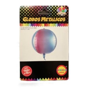GLOBO METAL PASTEL 22 ORBZ FESTY