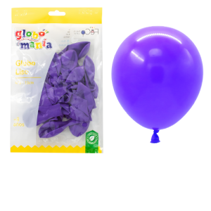 Globo morado 25 unidades (R5)