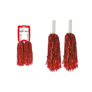Pompón metálico variedades (2 unidades)