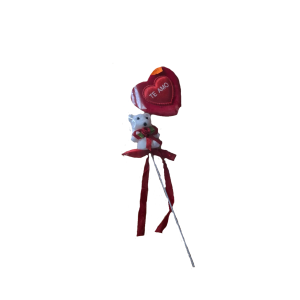 STICKER FLORAL DIA DEL AMOR BELINA