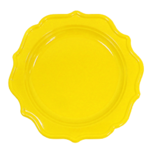 PLATOS PLAST ROMANTIC AMARILLO X 10 VIERI