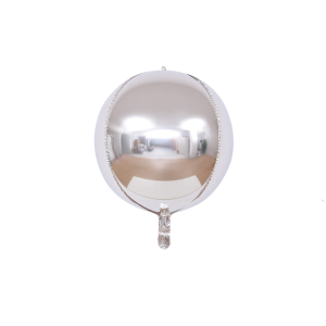 Globo foil esfera plateado (60 pulgadas)