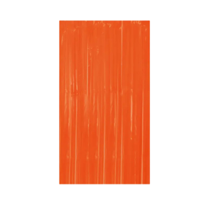 Cortina flecos neón naranjo (1x2MT)