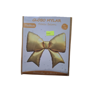 Globo foil corbatín dorado (98CM)