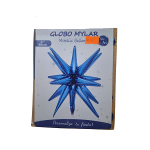 Globo foil estrella azul (69CM)