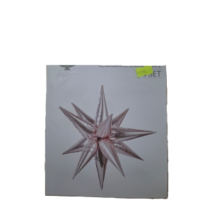 GLOBO FOIL ESTRELLA ROSA GOLD 65CM