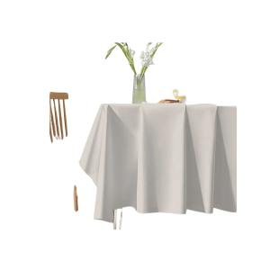 MANTEL  METALIZADO 137X183 PLATA MPA