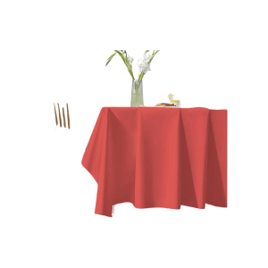 MANTEL METALIZADO 137X183 ROJO MPA