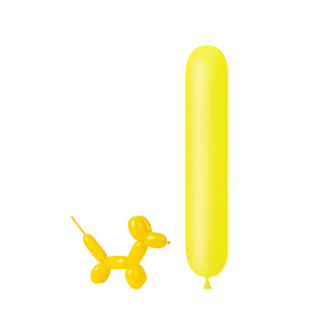 Globo figura amarillo (15 unidades 110 CM)