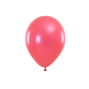 Globo metal rojo R12 (25 unidades)