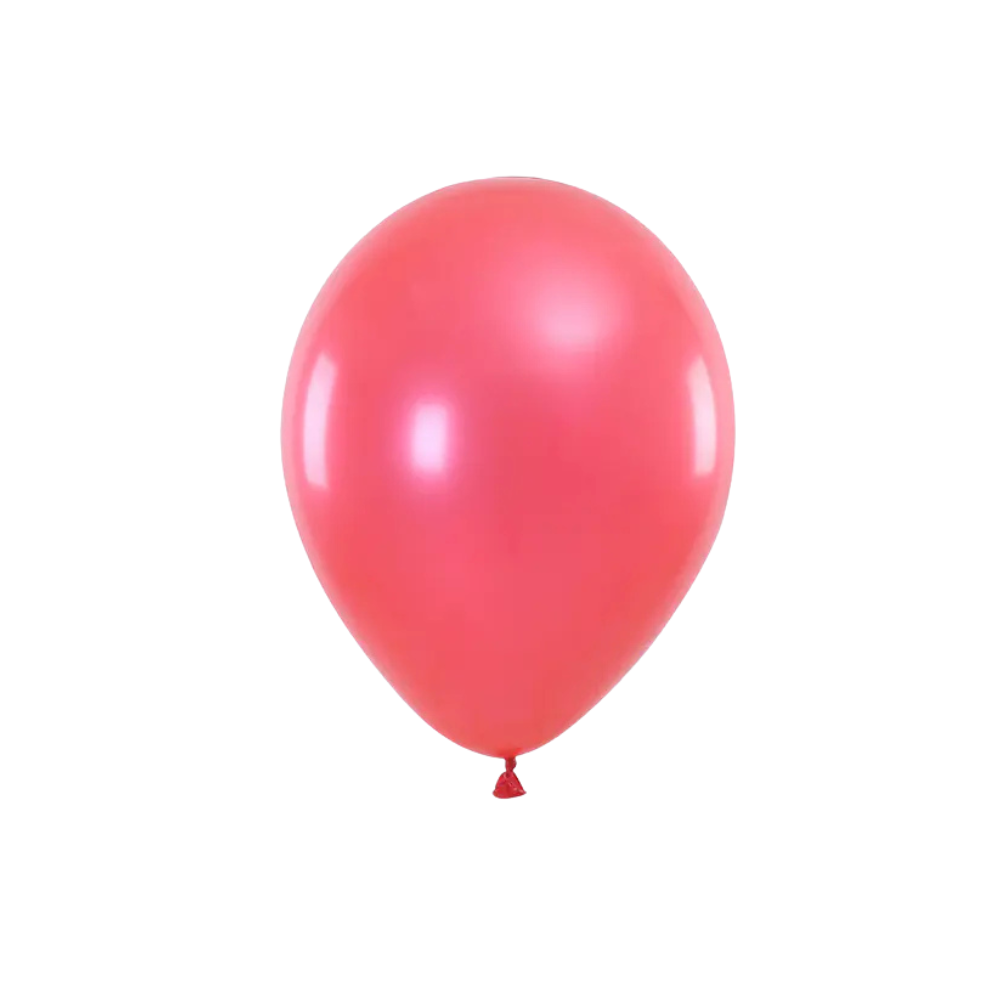 Globo metal rojo R12 (25 unidades)