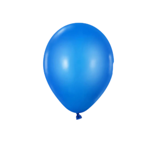 Globo liso azul R12 (25 unidades)