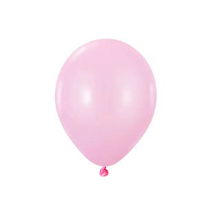 Globo liso rosado R12 (25 unidades)