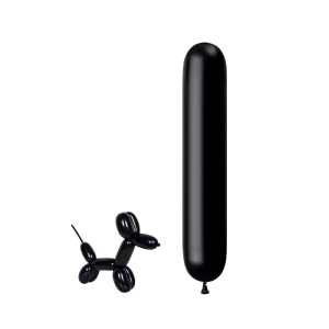 Globo figura negro (15 unidades 110 CM)