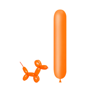 GLOBO FIGURA 110CM NARANJA 15 UNID MP