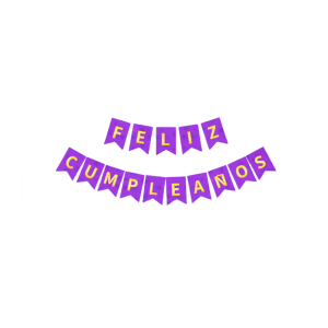 GUIRNALDA FC HOLOGRAFICA MORADA MP
