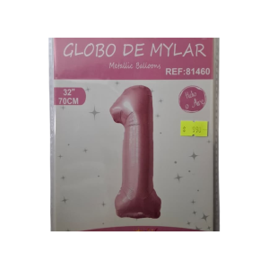 Globo foil rosado 1 (32 pulgadas)