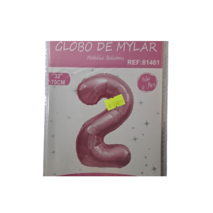 Globo foil rosado 2 (32 pulgadas)